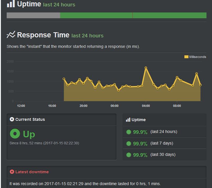 Uptime robot