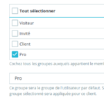 Prestashop : Ajout rapide des droits pour un groupe utilisateur